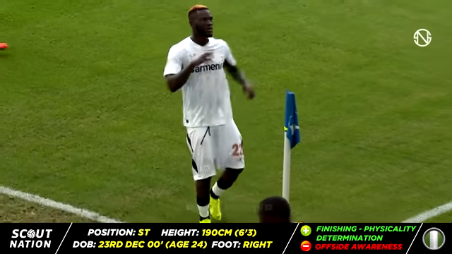 Boniface fires back at critics over fitness doubts victor boniface interview