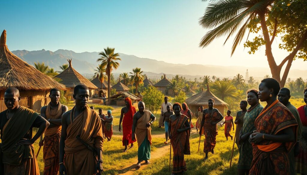 what did the people look like living in alkebulan