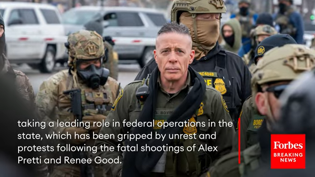 BREAKING: Border Patrol “Commander at Large” Greg Bovino Loses His Position, sources report to Nick Miroff.