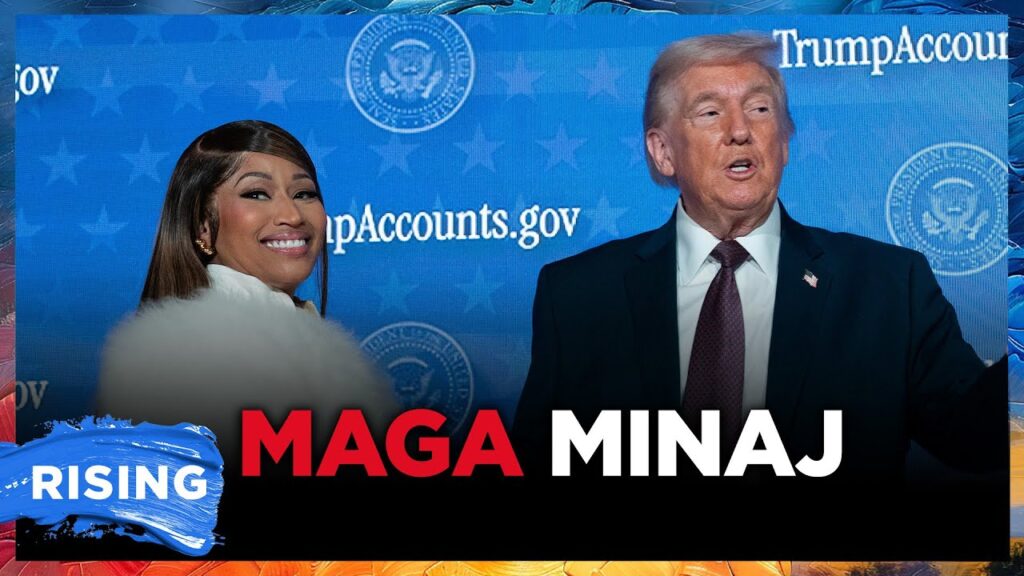 WATCH: Nicki Minaj Scores $1M ‘Gold Trump Card’ for Free in Citizenship Twist