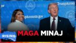 WATCH: Nicki Minaj Scores $1M ‘Gold Trump Card’ for Free in Citizenship Twist